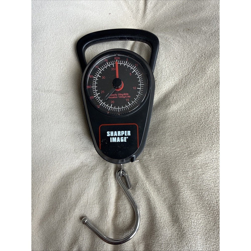 Portable Scale F/ Luggage and Household Items, Quality Brand, Sharper Image 5625